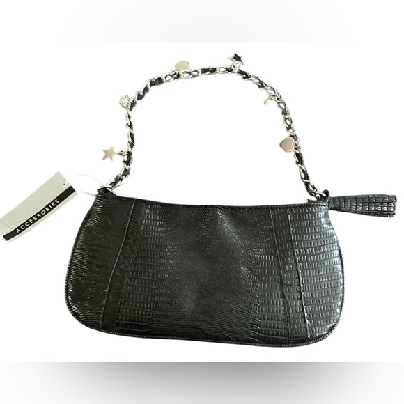 Accessories  s Handbags - Vintage Accessories Black Textured Women's Bag/NWT